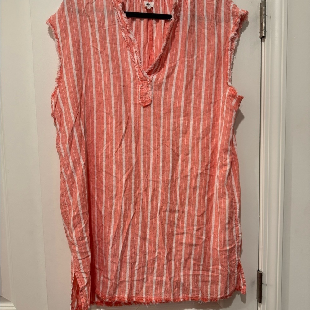 AERIE LINEN BLEND PULLOVER - Picture 5 of 8